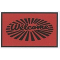 Logo Pin Standard Design Indoor/Outdoor Carpet (Welcome) (Circle) (3'x4')